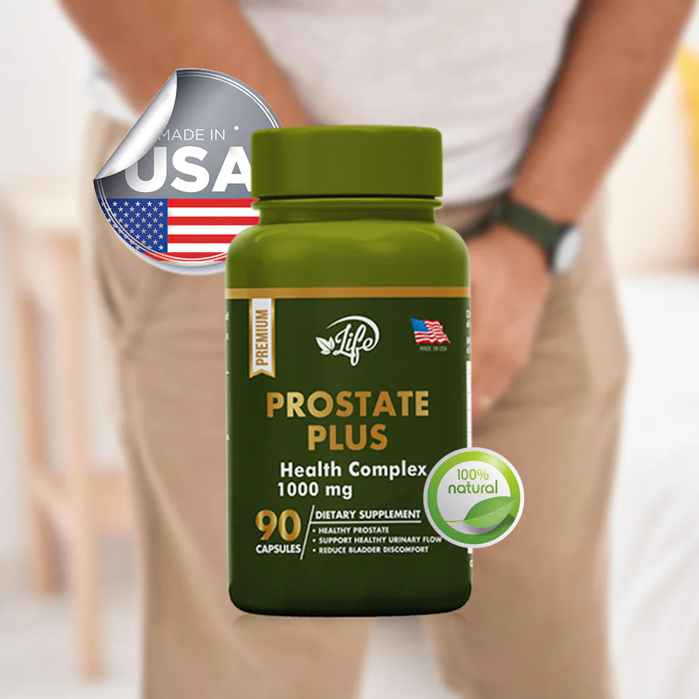 PROSTATE PLUS – Suplemento con Saw Palmetto y Zinc para el Bienestar Masculino | Punto Salud RD
