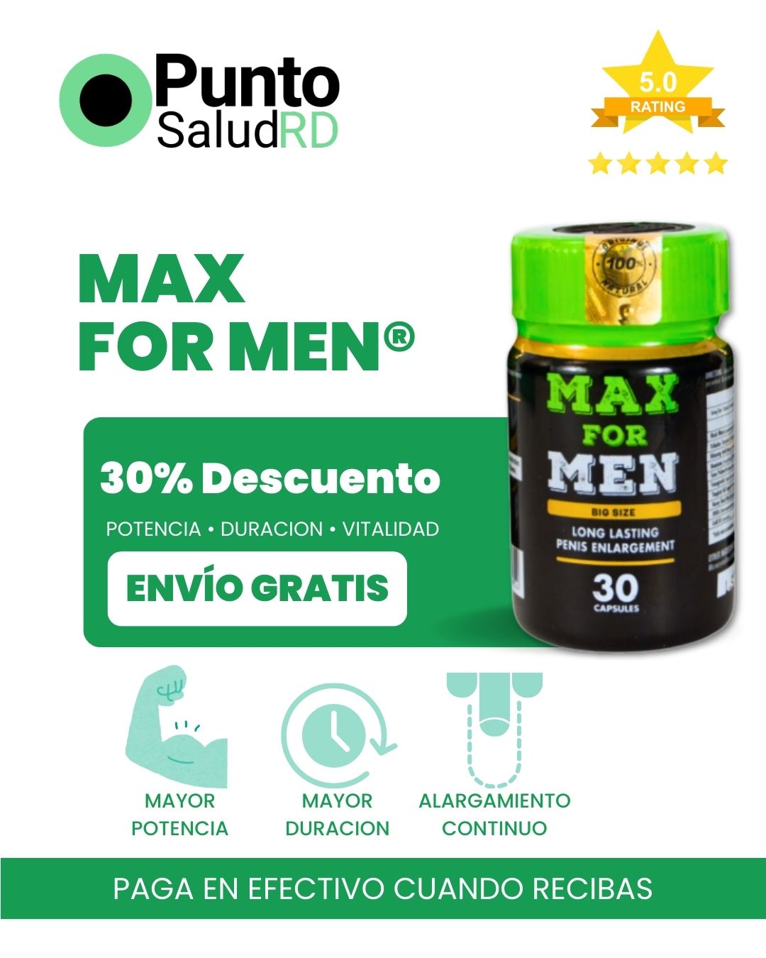 Max For Men - Suplemento Masculino