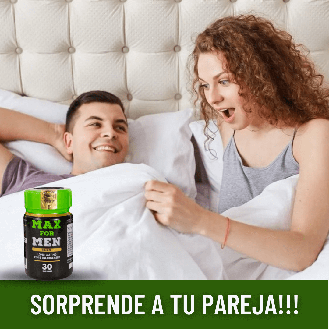 Max For Men - Suplemento Masculino