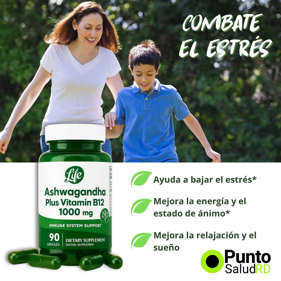 Ashwagandha Life™ | Fórmula Adaptógena para el Desgaste Cotidiano