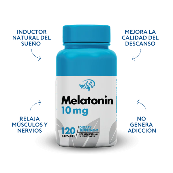 Melatonina 10 mg – Tu Aliado para Noches Más Calmadas | Punto Salud RD