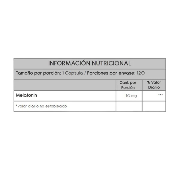 Melatonina 10 mg – Tu Aliado para Noches Más Calmadas | Punto Salud RD
