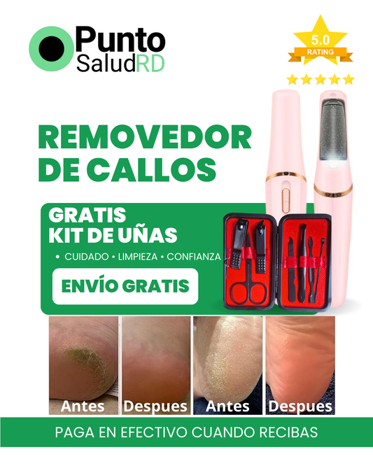 👣 Removedor de Callos Profesional + Kit de Uñas GRATIS