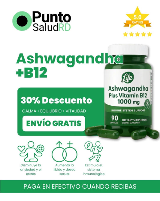 Ashwagandha Life™ | Fórmula Adaptógena para el Desgaste Cotidiano