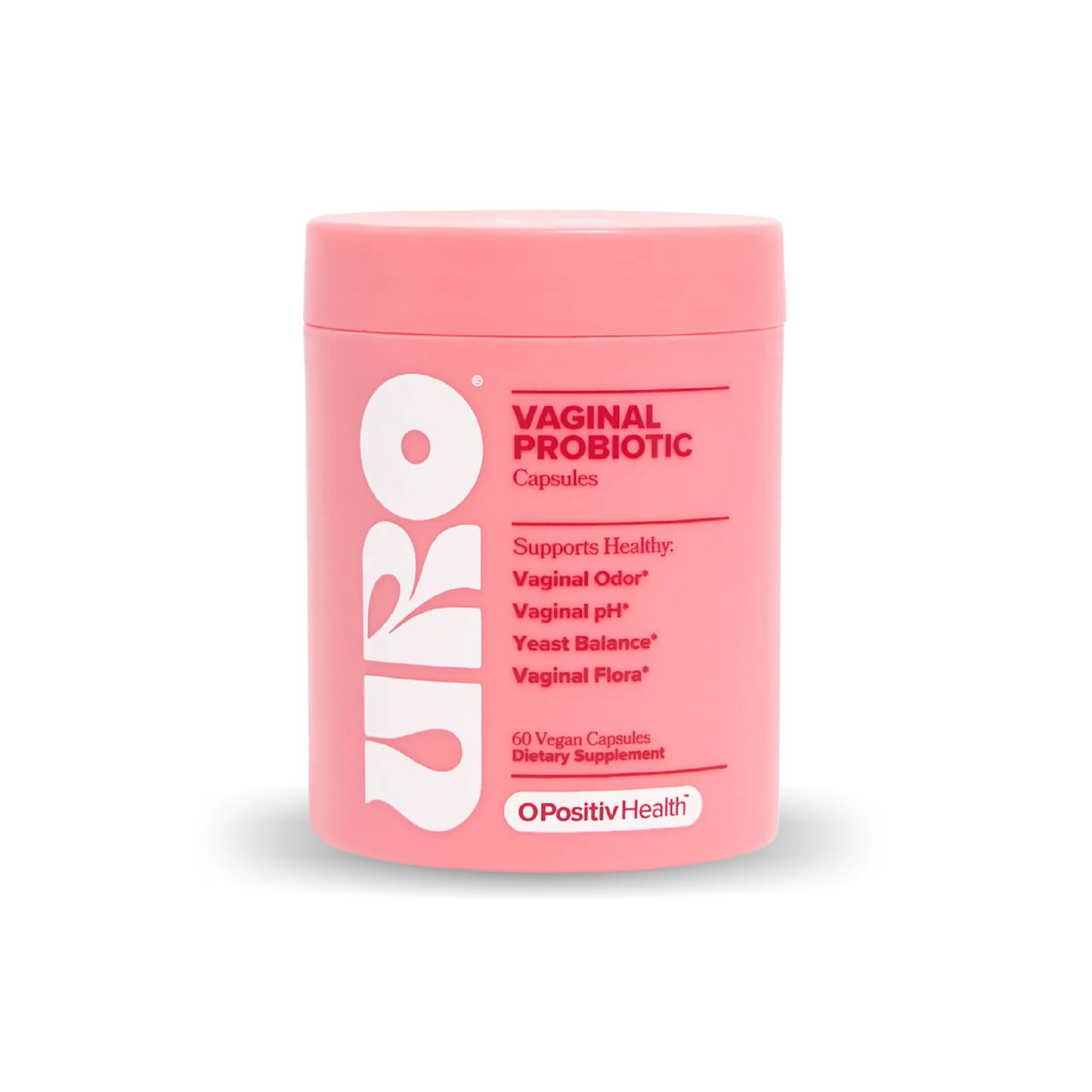 URO – Suplemento con Probióticos V-Positiv® para el Bienestar Íntimo Femenino | 60 cápsulas
