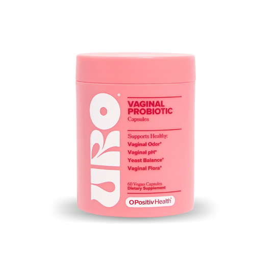 URO – Suplemento con Probióticos V-Positiv® para el Bienestar Íntimo Femenino | 60 cápsulas