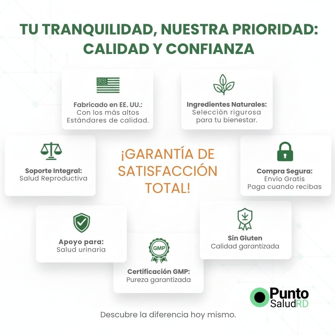 PROSTATE PLUS – Suplemento con Saw Palmetto y Zinc para el Bienestar Masculino | Punto Salud RD - Punto Salud RD