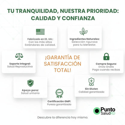 PROSTATE PLUS – Suplemento con Saw Palmetto y Zinc para el Bienestar Masculino | Punto Salud RD - Punto Salud RD