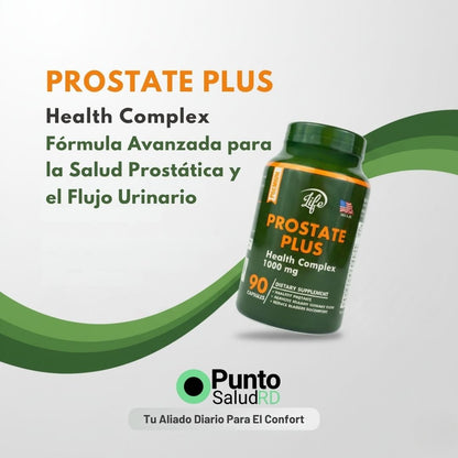 PROSTATE PLUS – Suplemento con Saw Palmetto y Zinc para el Bienestar Masculino | Punto Salud RD - Punto Salud RD
